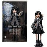 Monster High Wednesday Okul Üniformalı Bebek 33 x 19,5 x 6,5 cm 6-12 Yaş Aralığı İçin Özel Tasarım HXJ04