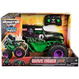 Monster Jam - Smash 'n Bash Grave Digger, uzaktan kumandalı canavar kamyon, çarpışma sırasında deforme olur ve düğmeye basarak tekrar onarılır, 2,4 GHz kontrol, 4 yaşından itibaren