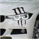Monster Pençe Araba Sticker 00928
