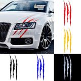 MONSTER PENÇE STİCKER 30 CM SİYAH