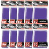 Monster Protectors TCG'ler için Standart Boy Kılıflar (500pk) -Mor Parlak - Magic The Gathering, Yugioh, Pokémon ve Diğer Standart Boyutlu Oyun Kartları ile Uyumlu - Temiz, Güvenli, Güvenli Depolama