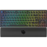Monster Pusat Rapid Pro Siyah RGB Red Switch Kablolu Mekanik Gaming Klavye