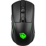Monster Pusat Reflex Pro Siyah RGB Şarjlı Optik Kablosuz Oyuncu Mouse