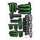 Monster Sticker Seti Yeşil