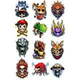 Monster Sticker Telefon Laptop Notebook Tablet Defter Matara Stiker Etiket ST562