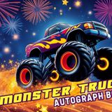 Monster Truck Autograph Book: A High-Energy Keepsake to Collect Signatures, Photos & Messages from Drivers at Shows & Events – Perfect for Kids & Fans