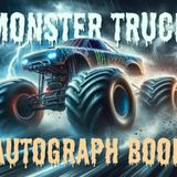 Monster Truck Autograph Book: Collect Signatures/Autographs and Photos of Monster Truck Drivers. 100 Pages. Small, Portable Pad for Shows, Events, or Parties.