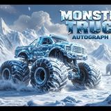 Monster Truck Autograph Book For Boys: Collect Signatures, Autographs, and Photos of Monster Truck Drivers! 100-Page Portable Notebook for Shows, Events, and Parties.