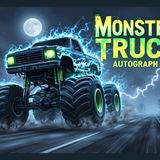 Monster Truck Autograph Book For Boys: Collect Signatures, Autographs, and Photos of Monster Truck Drivers – 100 Pages, Small and Portable Pad for Shows, Events, or Parties!