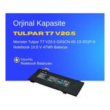 Monster Tulpar T7 V20.5 GK5CN-00-13-3S1P-0 Notebook 10.8 V 47Wh Batarya – Orjinal Uyumlu, Yüksek Performanslı