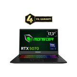 Monster Tulpar T7 V26.5.1 Ultra 9 185H 16 GB RAM 1 TB SSD RTX 5070 Windows 11 Home 17.3 inç Oyun Bilgisayarı