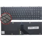 Monster W670, W670SRQ, W670RCQ Notebook Klavyesi Siyah TR ışıklı