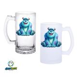 Monsters Sulley Kulplu Bira Bardağı Buzlu Veya Şeffaf Seçenekli 0328