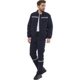 Mont 7/7 Gabardin %100 Pamuk Reflektörlü Kapitoneli Kışlık - Lacivert - XL
