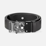 Mont Blanc 131166 M Kilit 4810 Tokalı 35 mm Gri Kemer