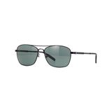 Mont Blanc Mb0026S 007 Siyah Pilot Erkek Güneş Gözlüğü