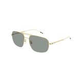 Mont Blanc Mb0109S Gold Pilot Erkek Güneş Gözlüğü