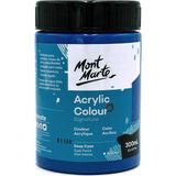 MONT MARTE Akrilik Renkli Boya Signature 300ml - Deep Cyan