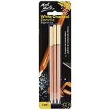 Mont Marte Beyaz Kömür Füzen Kalemi Medium - 3 Parça