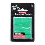 Mont Marte M.M. Make N Bake Polimer Kil 60G - Temel Yeşil