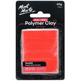 Mont Marte M N Bake Polimer Kil 60G Yap - Kırmızı