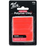 Mont Marte M N Bake Polimer Kil 60G Yap - Kırmızı