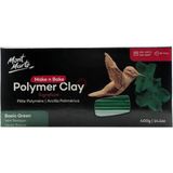 Mont Marte MM Make n Bake Polimer Kil Signature 400g - Basic Green