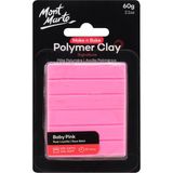 MONT MARTE mm Make N Bake Polimer Kil Signature 60G - Baby Pink