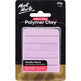MONT MARTE mm Make N Bake Polimer Kil Signature 60G - Metallic Mauve