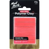 MONT MARTE mm Make N Bake Polimer Kil Signature 60G - Metallic Red