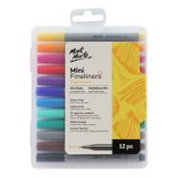 Mont marte MM Mini İnce Çizim Kalemleri 0,4mm 12'li Signature