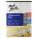 Mont marte MM Suluboya Pedi Alman Kağıdı Premium A3 180gr 15 Sayfa