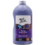 Mont Marte Premium Dökme Akrilik Boya, 1 L (33 oz), Koyu Mor, Önceden Karışık Akrilik Boya, Gerilmiş Kanvas, Ahşap, MDF ve Hava Kuruyan Kil Dahil Çeşitli Yüzeyler İçin Uygundur.