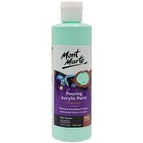 Mont Marte Premium Dökme Akrilik Boya, 240 ml (9 oz), Nane Yeşili, Önceden Karışık Akrilik Boya, Gerilmiş Kanvas, Ahşap, MDF ve Hava Kuruyan Kil Dahil Çeşitli Yüzeyler İçin Uygundur.