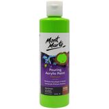Mont Marte Premium Dökme Akrilik Boya, 240 ml (9 oz), Orta Yeşil, Önceden Karışık Akrilik Boya, Gerilmiş Kanvas, Ahşap, MDF ve Hava Kuruyan Kil Dahil Çeşitli Yüzeyler İçin Uygundur.