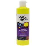 MONT MARTE Premium Dökme Akrilik Boya, 240 ml (9 oz), Parlak Sarı, Önceden Karışık Akrilik Boya, Gerilmiş Kanvas, Ahşap, MDF ve Hava Kuruyan Kil Dahil Çeşitli Yüzeyler İçin Uygundur.