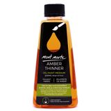 Mont Marte Premium Kehribar Tiner, 16 oz (500 ml), Az Kokulu Yağlı Boya Çözücü, Su Bazlı, Düşük Viskoziteli, Suda Karıştırılabilir Orta