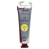 Mont Marte Premium Yağlı Boya, 100 ml (3,4 oz), Limon Sarısı, İyi Kapsama, Mükemmel Renklendirme Dayanımı