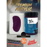 MONT MARTE Profesyonel Violet 300ML Canlı Renk Solmayan Akrilik Boya Yüksek Pigment Üstün Örtücü Premium Seri