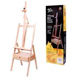 Mont Marte Signature eğimli kutu, zemin ressam sehpası, kayın ağacı, tuvalleri 92 cm yüksekliğe kadar tutar, açı ayarı, sağlam taban, sanat malzemeleri için entegre çekmeceler, sanatçı resim şövalesi.