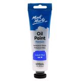 Mont Marte Yağlı Boya Premium, 3,4 US fl.oz (100ml) Tüp, Kobalt Mavisi, Ağır Vücut Boyası, Sanatçı Kalitesi, İyi Kaplama, Mükemmel Renklendirme Mukavemeti, Tuval Boyama için İdeal