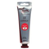Mont Marte Yağlı Boya Premium, 3,4 US fl.oz (100ml) Tüp, Parlak Kırmızı, Ağır Vücut Boyası, Sanatçı Kalitesi, İyi Kaplama, Mükemmel Renklendirme Mukavemeti, Tuval Boyama için İdeal