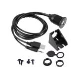 Montaj Tipi Usb Aux Uzatma Kablosu Montaj Edilebilir Stereo Usb Kablo 3 Metre