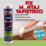 Montaj Yapıştırıcı 310 Ml Beyaz Mutfak Banyo Ahşap Dolap Beton Fayans Mermer Çok Amaçlı