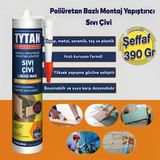 Montaj Yapıştırıcı Sıvı Çivi 390 Gr Su Geçirmez Mutfak Banyo Ahşap Dolap Beton Fayans Mermer