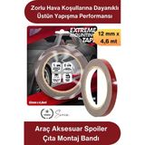 #Montajbandı 3M Araç Aksesuar Spoiler Çıta Montaj Bandı Çok Güçlü Çift Taraflı Oto Yapıştırma Bandı Hava Şartlarına Daya