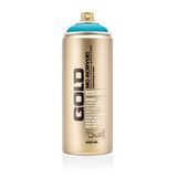 Montana 100% Cyan P2000 400 ml Gold Akrilik Sprey Boya