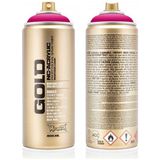 Montana 100% Magenta P3000 400 ml Gold Akrilik Sprey Boya