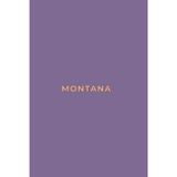 MONTANA BIG SKY DUSK – Premium Lined Journal | 6" x 9" | Soft Cover | 120+ Pages – Bold State-Inspired Design: A High-Quality State Notebook – Ideal for School, Work, or Everyday Notes