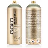 Montana Manila Green CL6410 400 ml Gold Akrilik Sprey Boya